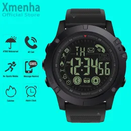 時計プロフェッショナル防水スマートウォッチ男性水泳Militar Tactical Digital SmartWatch Tact Sports Pedometerスタンバイ2年