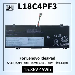 Akumulatory L18C4PF3 Laptop kompatybilny z Lenovo IdeaPad C34014API S54014IWL Flex14iml L18M4PF4 L18M4PF3 L18C4PF4 15.36V 45WH