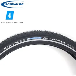 Schwalbe city bicycle tire 12 14 16 18 20 24 26 28inch steel tire 2.00 2.15 Big Apple small wheel diameter balanced bicycle tire