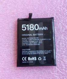 Batteri för DooGee S58 Pro Original Batteria 5180mAh med spårningsnummer mobiltelefontillbehör
