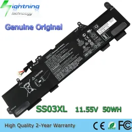 배터리 새로운 진짜 원래 SS03XL 11.55V 50WH 노트북 배터리 HP 엘리트 북 840 G5 G6 730 735 740 G5 ZBOOK 14U G5 모바일 93321855