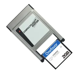 Cartas de alta qualidade SLC Compact Flash CF Card para PCMCIA 128MB 256MB 512MB 1GB 2GB PARA CNC IPC Control Control Máquina de Controle Frete grátis