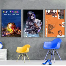 Poster per copertina dell'album musicale e rapper di stampe Tyler Vintage Wall Art Picture di pittura per soggiorno Nordic Home Decor