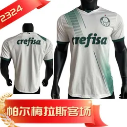 Soccer Trikots Männer 23/24 Palmeiras Away Jersey Players 'Version mit einer großen Menge Fußball