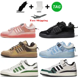 Bad Bunny 84s أحذية غير رسمية للرجال مصمم نسائي منتدى 84 Top Sneakers Trainer Back to School Yoyogi Park Suede Easter Egge Low Brown Granser Runner