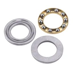 1pc F2-6M F2.5-6M F3-8M F5-10M F6-12M F7-15M F8-16M F10-18M F12-21M F12-23M Mini 3-in-1 Plane Axial Ball Bearing Thrust Bearing