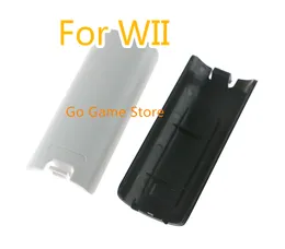 200 шт. Для Nintendo Wii Controller Black White Battery Door Cover Lid