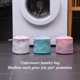 Accessori per lavanderia a maglie in rete per lavatrice reggisentica.