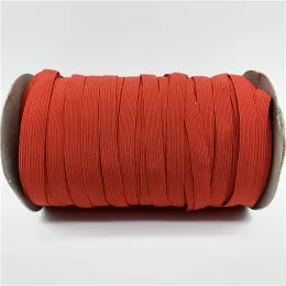 3mm 7mm 10 mm 5yards/lose rotes hoch elastisches Nähen elastischer Band Fiat Gummiband Taillenband Stretchseil Elastizitätsband