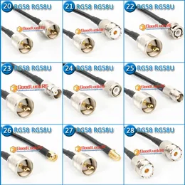 Amazon | 5個パック UHF PL-259 PL259 オスプラグ クリンプ 同軸