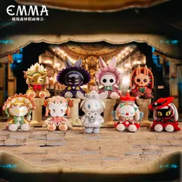 Original Emma Uncharted Forest Masquerade Series Blind Box Toys Model Bekräfta stil Söt anime Figure Gift Surprise Box