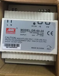 Well Well Media DR 15W 30W 45W 60W DR-15 DR-30 DR-45 DR-60 -5 -12 -15 -24 DR-100-24 Din Rail industriale singolo di uscita singola