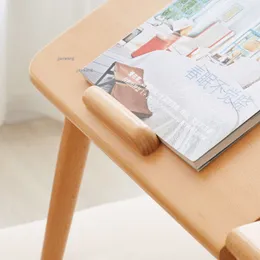 Solidne drewniane małe mieszkanie stół komputerowy stół prosty nowoczesne meble domowe biurko regulacyjne laptopa z wiązką sypialnią