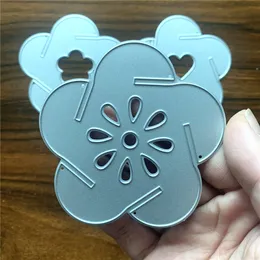 1pc Flower Circular Ball Metal Cut Dies Stoncys para Scrapbooking Samp/Foto Álbum Decorativo Relembro Cartões de Papel Diy