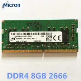 Rams Micron Ddr4 8GB 2666MHz RAMS MEMORIA DDR4 8GB 1RX8 PC42666VSA211 DDR4 ذاكرة الكمبيوتر المحمول
