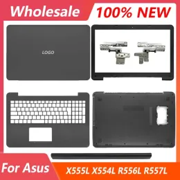 ASUS X554 F554 K554 X554L F554L X555 F555 X555L K555ラップトップLCDバックカバー/フロントベゼル/ヒンジパームレスト下部ボトムケースのケース