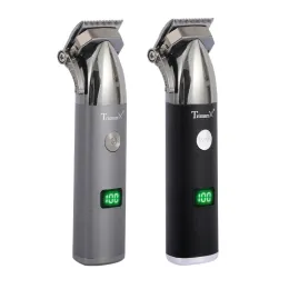 Clippers Electric Hair Clipper Capellini Terrimmer per uomini USB USB Agli adulti ricaricabili Display digitale Power Display Digital