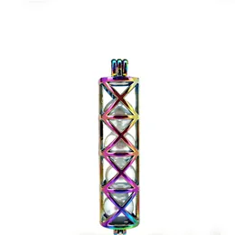 10st charm lång kolonn pärlburlås aromaterapi diffusorhänge tillbehör för gåva halsband nyckelring smycken