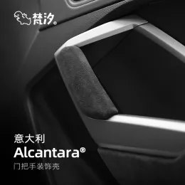 Alcantara для Audi Q3 19-22 дверная ручка