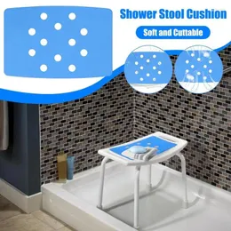 Pillow Shower Seat Bath Ventilated Cooling Chair Waterproof EVA For Tub Non-Slip