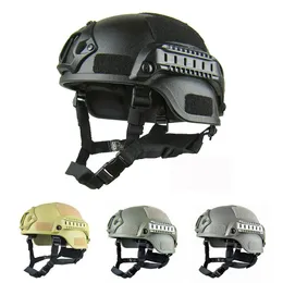 Qualität Leicht schnelles Helm Mich2000 Airsoft Shooting Tactical Helm Outdoor Painball CS War Games Riding Protect Equipment