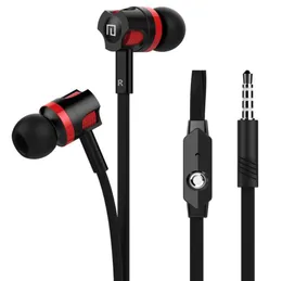 JM26 hörlurar med mikrofon i öronörlurar Stereo HiFi -headset för telefon Auriculare Fone de Ouvido Drop Retail2588301