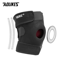 Aolikes 1PC Sports Sport Support Elastic Brace Brace Brace Running Ginástica Ciclismo Basquete de joelheiras Esportes de futebol