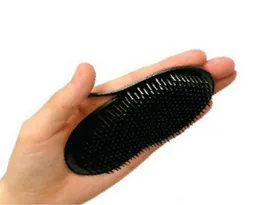 Shampoo Comb Pocket Men Beard Mustache Palm Scalp Massage Black Hair Care Travel Portable Hair Comb Brush Styling Tools1540570