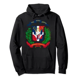 Coat of Arms Republica Dominicana Bandera Dominican Flag Pullover Hoodie Unisex Size S5XL with Color BlackGreyNavyRoyal BlueD7962871