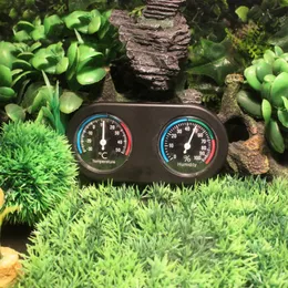 Reptilien Thermometer Terrariumtemperaturfeuchtigkeits -Zifferblatt Thermometer Hygrometer für Echsenschlangen 87 ha