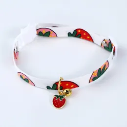 Collar per animali domestici Breakaway con ornamenti adorabili colletti gatti con più fiori di colore motivi per gatto per cane da cucciolo regolabile