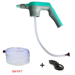 Electric Portable Water Spayer Gun Kit with Water Pipe Car Washing Cleaning Gun Sprayer for Car Auto Garden Watering