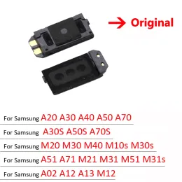 10pcs مستقبل سماعات الأذن العليا لـ Samsung A11 A21 A31 A41 A51 A71 A21S A02 A12 A22 A32 Cable Original Earn