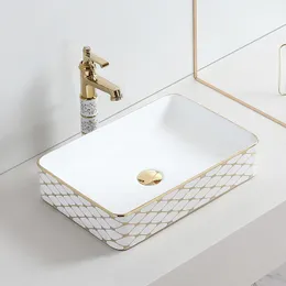 현대 도자기 위의 카운터 흰색 세라믹 욕실 용기 싱크 아트 유역 세면대가 화장실 캐비닛 캐비닛 객실 싱크대
