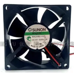 Pads Nuova ventola di raffreddamento CPU per Sunon MA2082HVL.GN 8025 8CM 220V/240V 4,6 W Ventola di raffreddamento AC 80*80*25mm