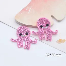 12pcs Sea Starfish Octopus Whale Turtle Caranguejo Hippocampus Rethes Retches para Roupas Diy Hat Arcens de Cabelo Cabelo