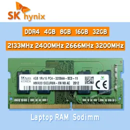 RAMS SK HYNIX DDR4 4GB 8GB 16GB 32GB 2133MHz 2400MHz 2666MHz 3200MHz RAM SODIMM LapTOP PC4 4G8G16G32G 2133P 2400T 2666V 3200AA