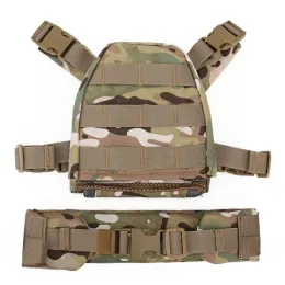 Kameflagowe kamuflaż taktyczne kamizelki kuloodporne mundury wojskowe Zbroja zbroja Molle Airsoft Tactical Suit z Patrol Belt