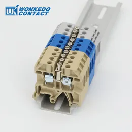 1pc SAK2.5Q10 Jumper per cablaggi per SAK2.5 SAK2.5en Connector Din Rail Block Block Block Bridge fisso SAK 2.5 SAK 2.5Q-10