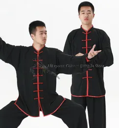 Kung Fu Uniform Tai Chi Abito maniche lunghe Wushu Arti marziali vestiti tradizionali cinesi