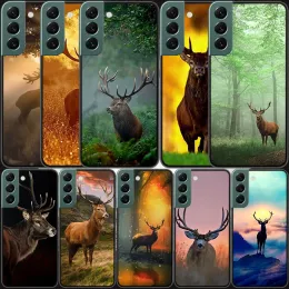 Deer Hunting Camo Phone Case för Samsung Galaxy A12 A22 A32 A42 A52 A72 A54 A34 A24 A14 A73 A53 A33 A23 A13 5G F52 F62 Täckning She