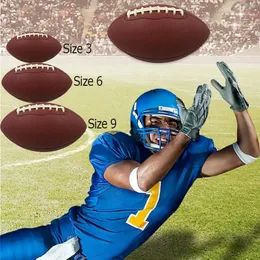 American Football Rugby Ball Resistence Footbll Dimensione ufficiale Game Training Youth Team Sport 240402