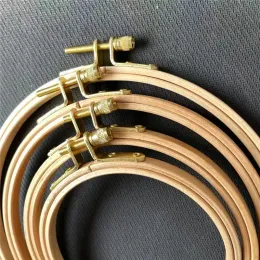Bukowy haft haftowy drewniany ręczny haft ramy stojaki na wyświetlacze pierścień szwów szwy dla narzędzi do szycia igły