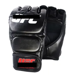 Suotf Black Fighting MMA boxe Sports Sports Leather Leather