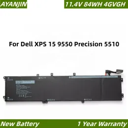 Batterie RRCGW 4GVGH Batteria per laptop per Dell XPS 15 9550 Precision 5510 Serie M7R96 62MJV