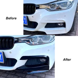 BMW F30 F31 F35 320I 328I 330I 335i 340i 316d 318d M Sport 2012-2019アクセサリーのカーグロスパフォーマンスフロントバンパーリップ