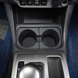 Toyota Tacoma 2011-2015 TPE Black Central Control Cup Holder Storage Box 음료 홀더 특수 안티 슬립 충격 흡수