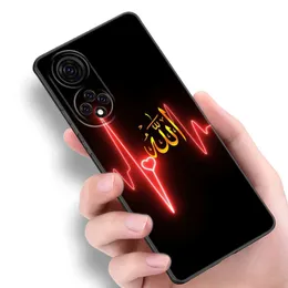 Muslimische arabische Zitate Telefonkoffer für Huawei Nova 5t 8 9 Y60 Y90 Ehren X9 30 30S 50SE 60 70 MAT 20 40 Pro 10 Lite plus Soft Cover