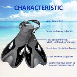 Snorkel Set with Fins Impact Resistant Tempered Glass Anti-Fog Snorkeling Mask-Adjustable Diving Swimming Flippers Gear