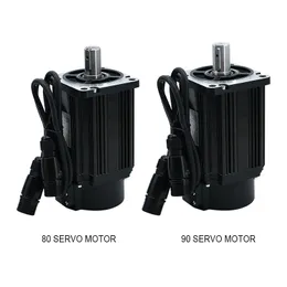 AC Servo Motor 0.75KW 80ST-M02430 90ST-M02430 2.4N.m 750W with A1 SVD15 Driver